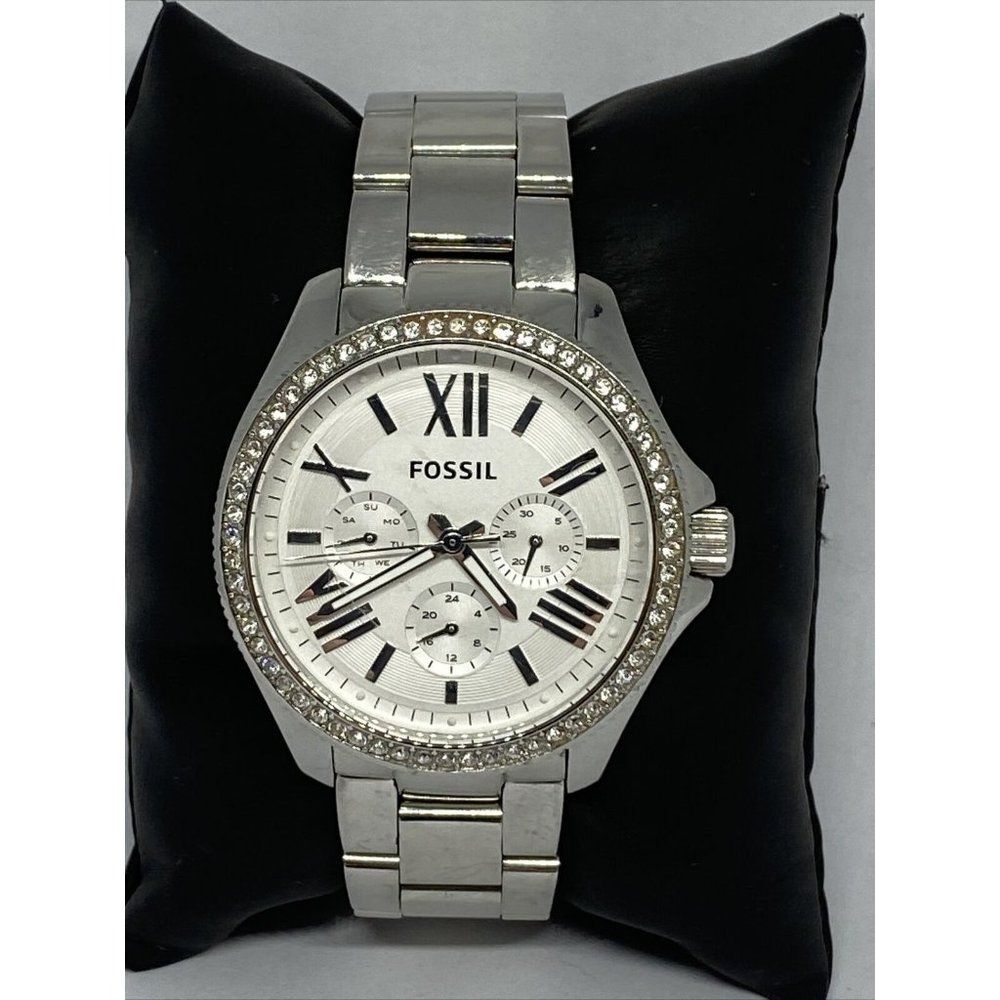 Fossil Cecile AM4481 Women Silver Stainless Steel